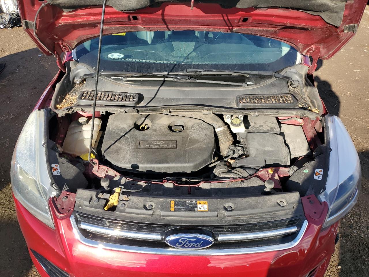 2013 Ford Escape Titanium VIN: 1FMCU9J97DUC10138 Lot: 82678105