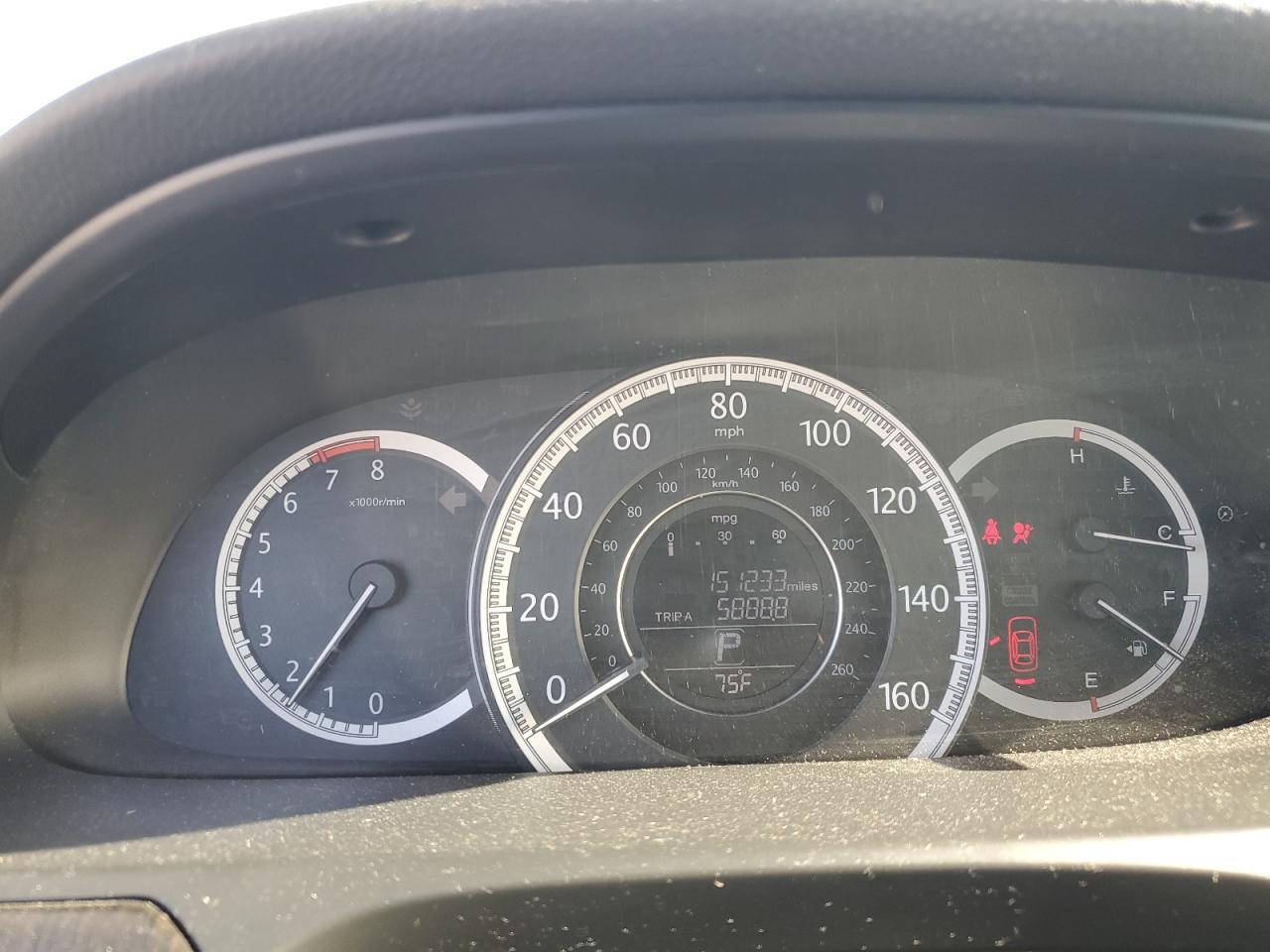 2015 Honda Accord Ex VIN: 1HGCR2F76FA242749 Lot: 86224005