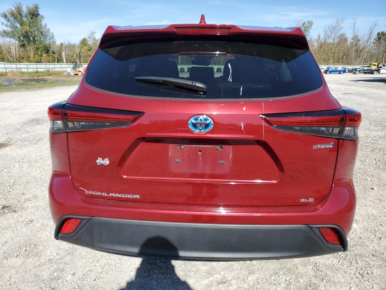 2021 Toyota Highlander Hybrid Xle VIN: 5TDGBRCH6MS535836 Lot: 86263245