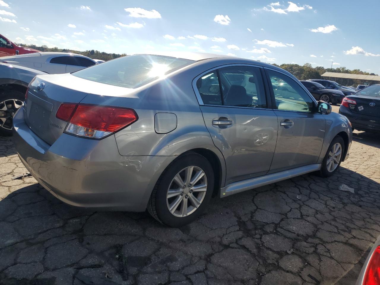 2011 Subaru Legacy 2.5I Premium grey sedan 4d gas 4S3BMCG63B3246714 photo #4