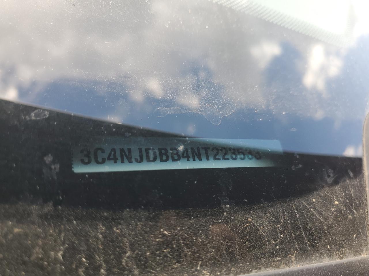 2022 Jeep Compass Latitude VIN: 3C4NJDBB4NT223533 Lot: 85293845