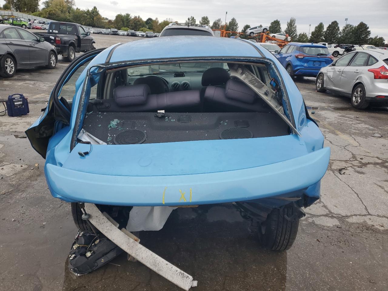 2007 Chevrolet Aveo Base VIN: KL1TD566X7B141352 Lot: 90095635