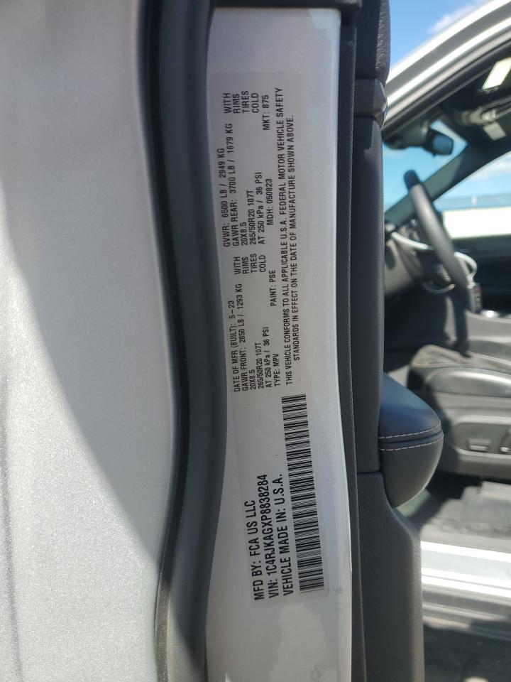 2023 Jeep Grand Cherokee L Laredo VIN: 1C4RJKAGXP8838284 Lot: 86222675