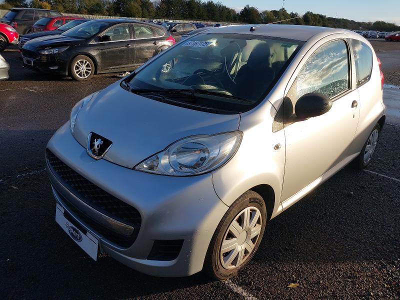 2012 PEUGEOT 107 1.0 URBAN LITE 3DR for sale at Copart SANDTOFT