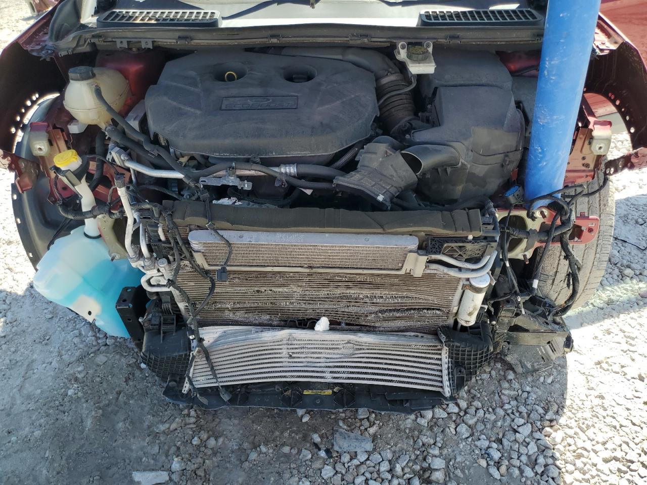 2017 Ford Escape Titanium VIN: 1FMCU0J96HUB73813 Lot: 85735595