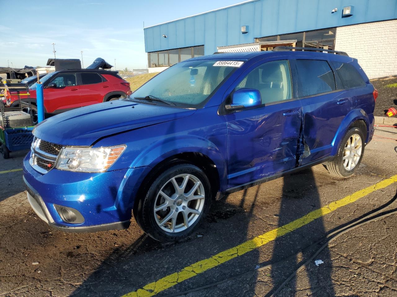 2015 Dodge Journey Sxt blue null gas 3C4PDCBB3FT630285 photo #1
