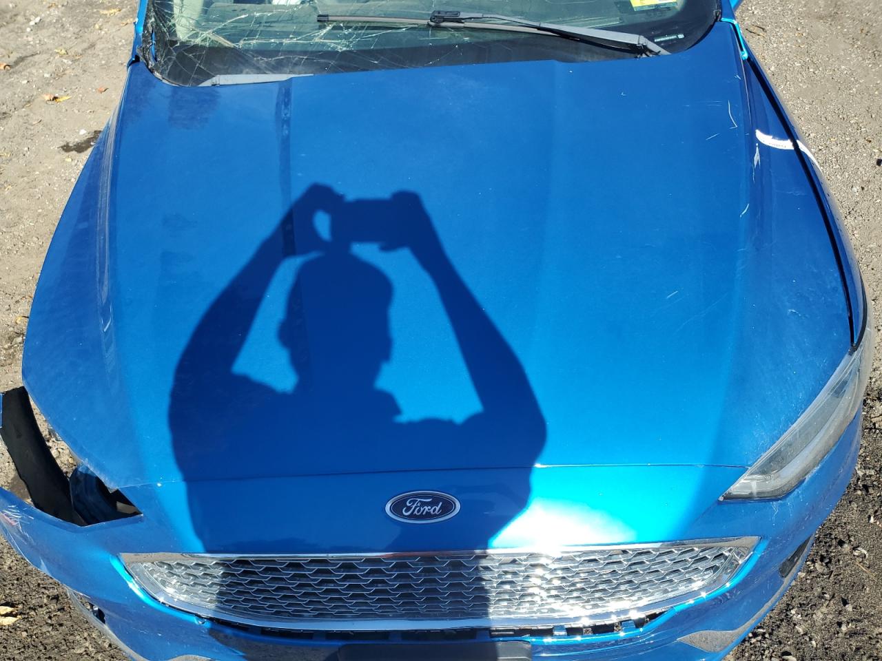 2019 Ford Fusion Titanium VIN: 3FA6P0RU7KR124271 Lot: 85153585