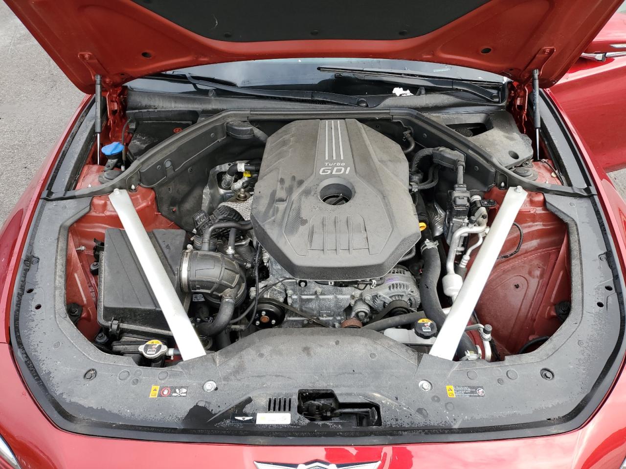 2023 Gens G70 2.0T Awd VIN: KMTG34TA4PU132118 Lot: 90675755