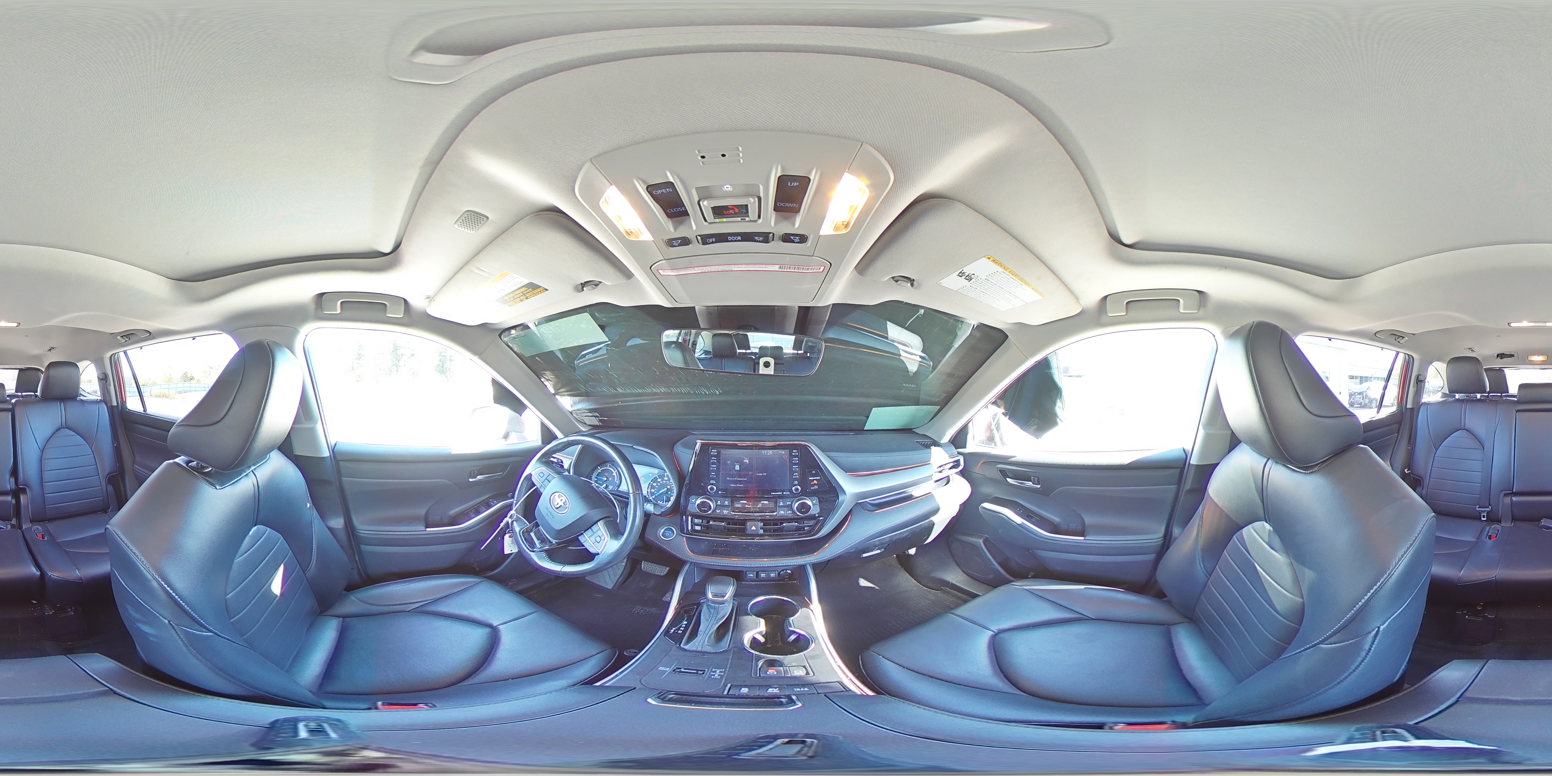 2021 Toyota Highlander Hybrid Xle VIN: 5TDGBRCH6MS535836 Lot: 86263245