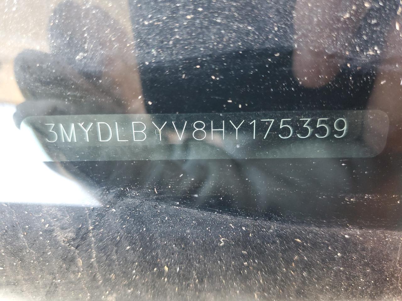 2017 Toyota Yaris Ia VIN: 3MYDLBYV8HY175359 Lot: 82559405