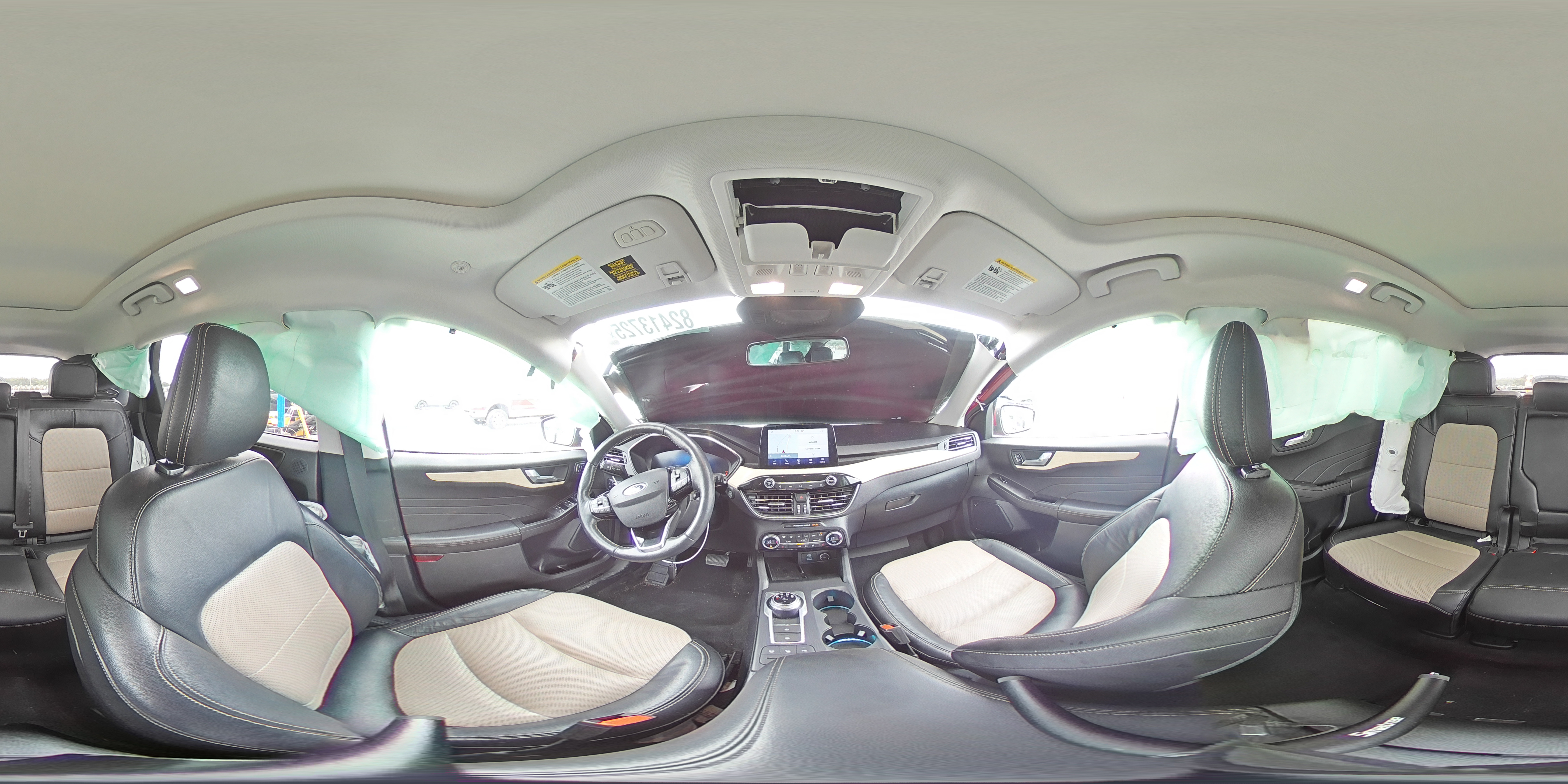 2021 Ford Escape Titanium VIN: 1FMCU0DZ8MUA92141 Lot: 82413725