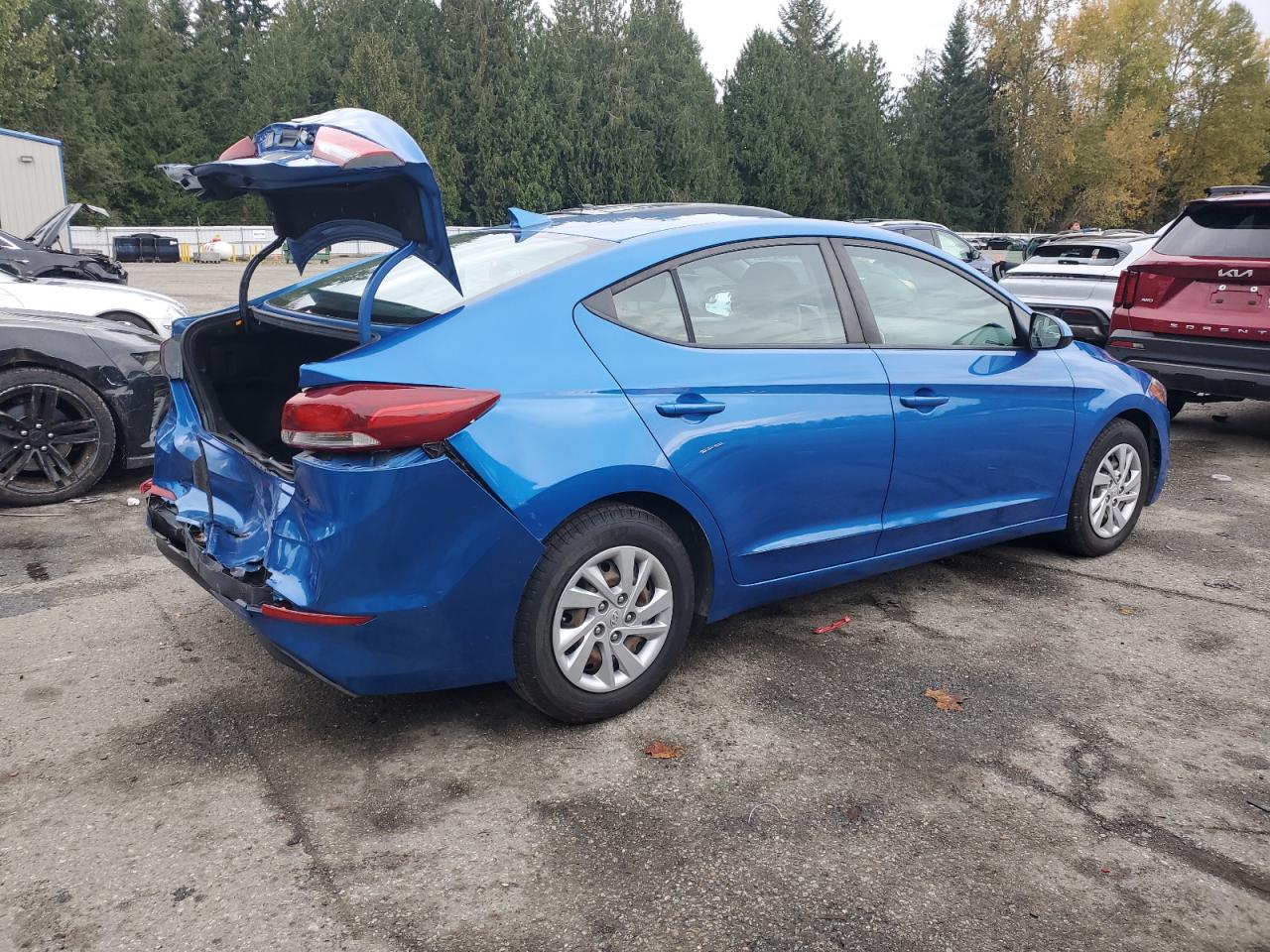2017 Hyundai Elantra Se VIN: KMHD74LFXHU162142 Lot: 85402185