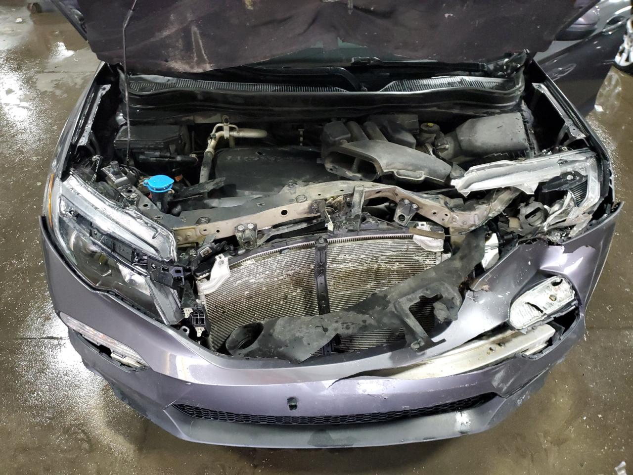 2017 Honda Pilot Ex VIN: 5FNYF6H37HB078551 Lot: 87042115