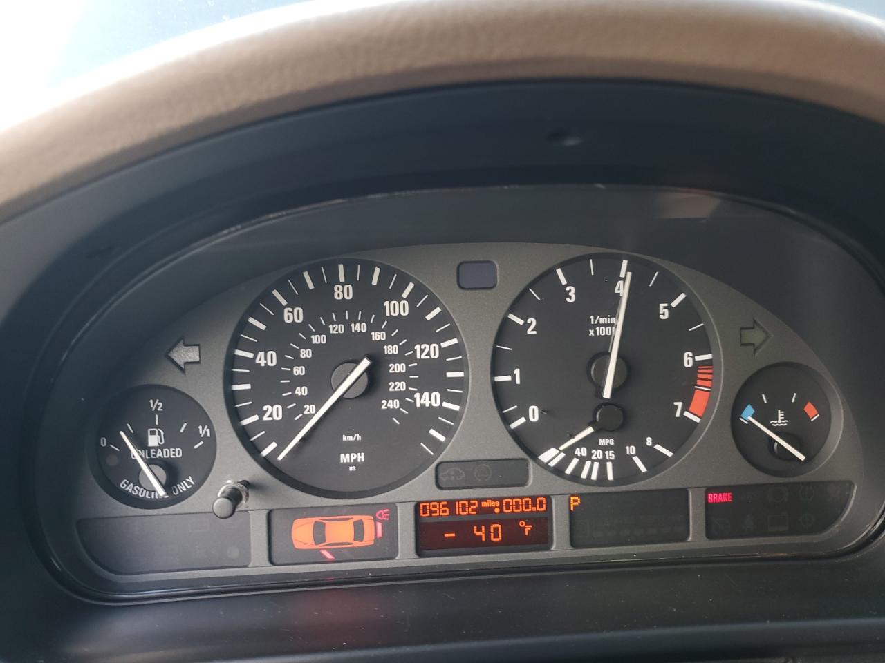 1998 BMW 528 I Automatic VIN: WBADD6329WBW43866 Lot: 84986305