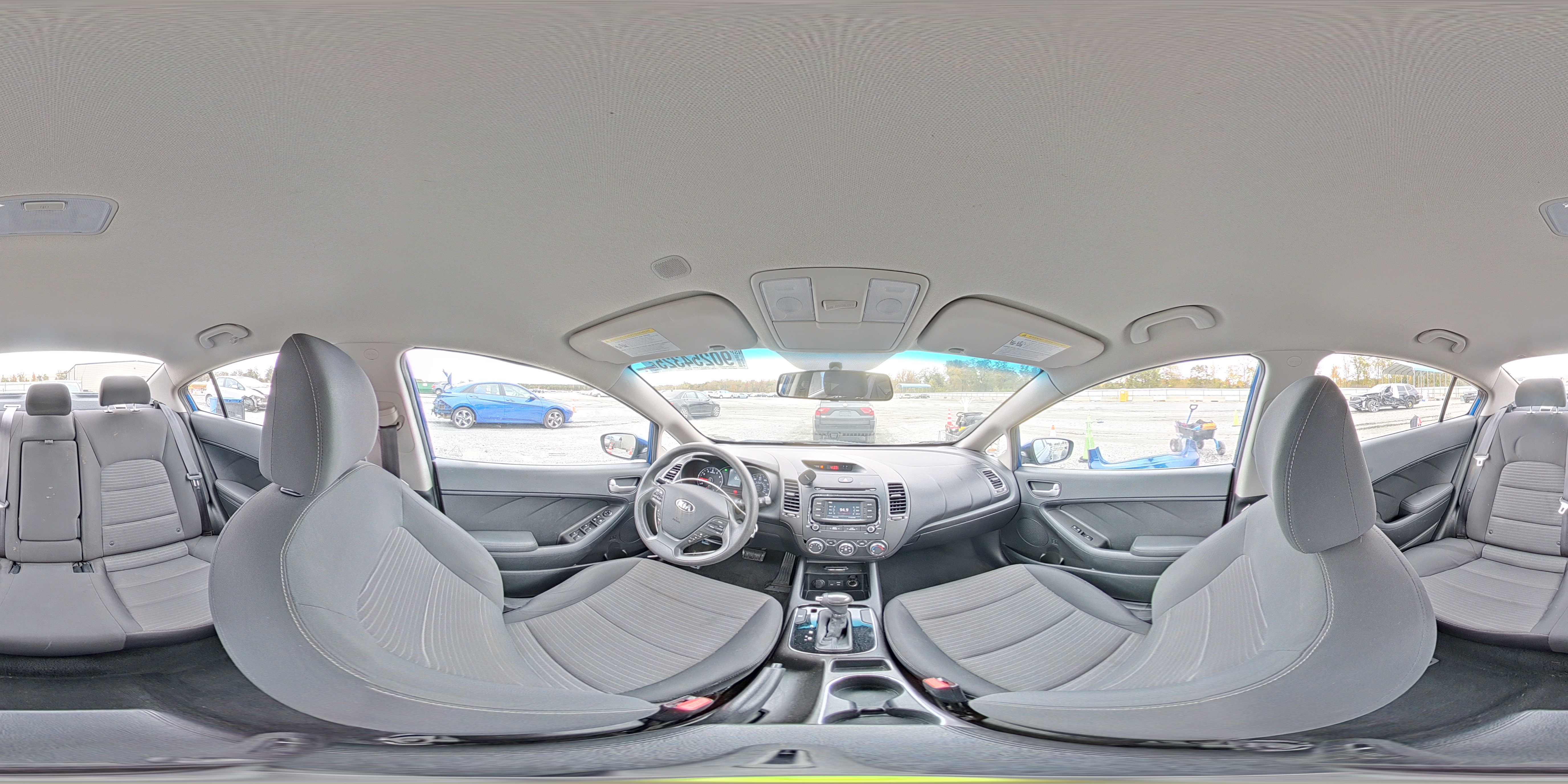 2017 Kia Forte Lx VIN: 3KPFL4A72HE092333 Lot: 90254325