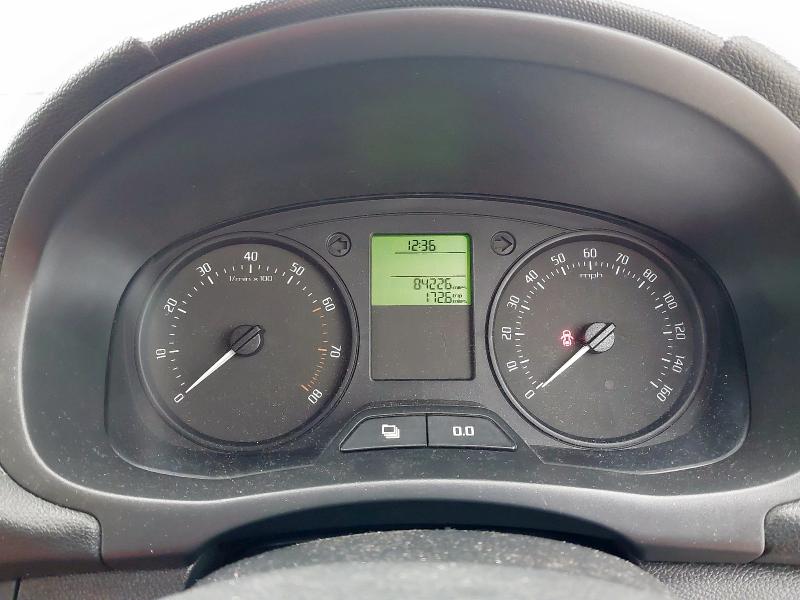 2012 SKODA FABIA S 12V 1.2 12V 60 S 5DR