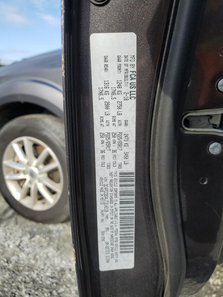 2018 Dodge Journey Sxt VIN: 3C4PDCBG4JT310218 Lot: 82367155