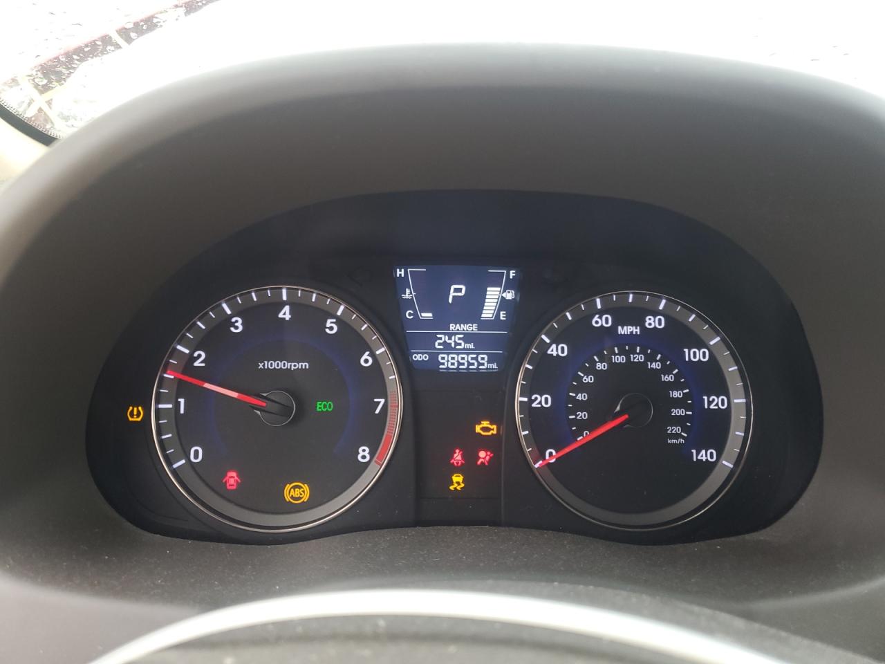 2013 Hyundai Accent Gls VIN: KMHCU4AE0DU577625 Lot: 85679055