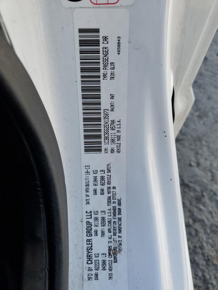 2014 Chrysler 200 S VIN: 1C3BCBGG2EN135073 Lot: 82569885