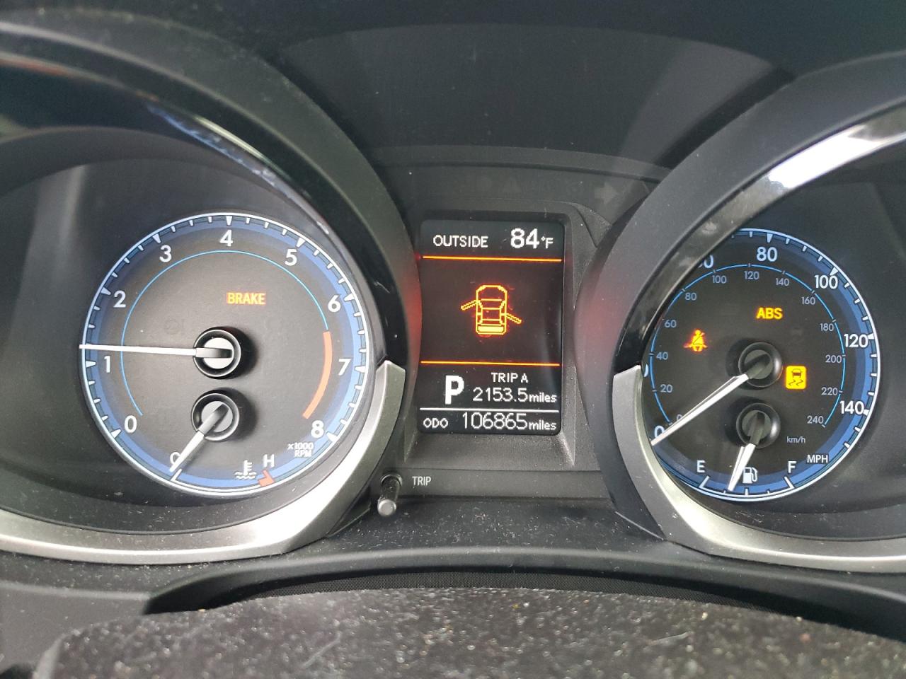 2016 Toyota Corolla L VIN: 2T1BURHE0GC694402 Lot: 85155775