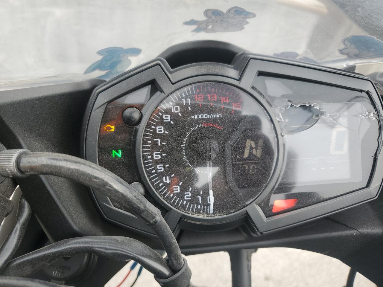 2023 Kawasaki Ex400 VIN: JKAEXKH13PDAS0544 Lot: 91011445