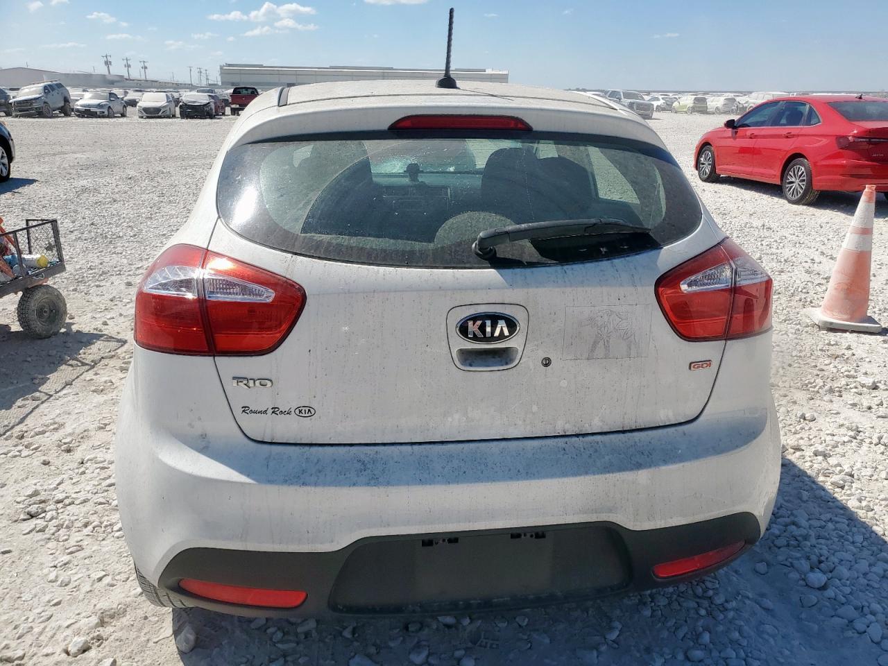 2014 Kia Rio Lx VIN: KNADM5A31E6386201 Lot: 85776335