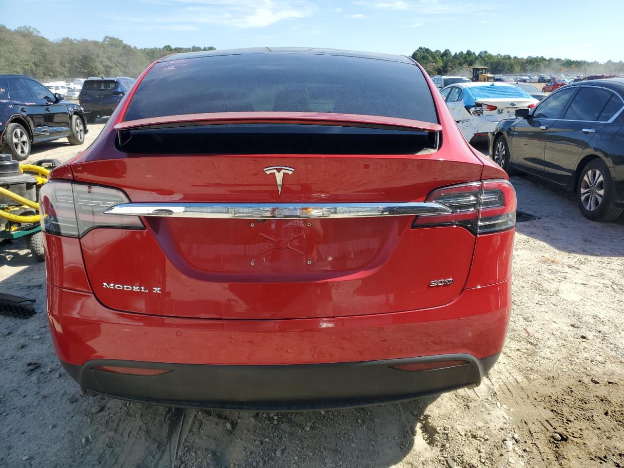 2016 Tesla Model X VIN: 5YJXCAE25GF004207 Lot: 84266585