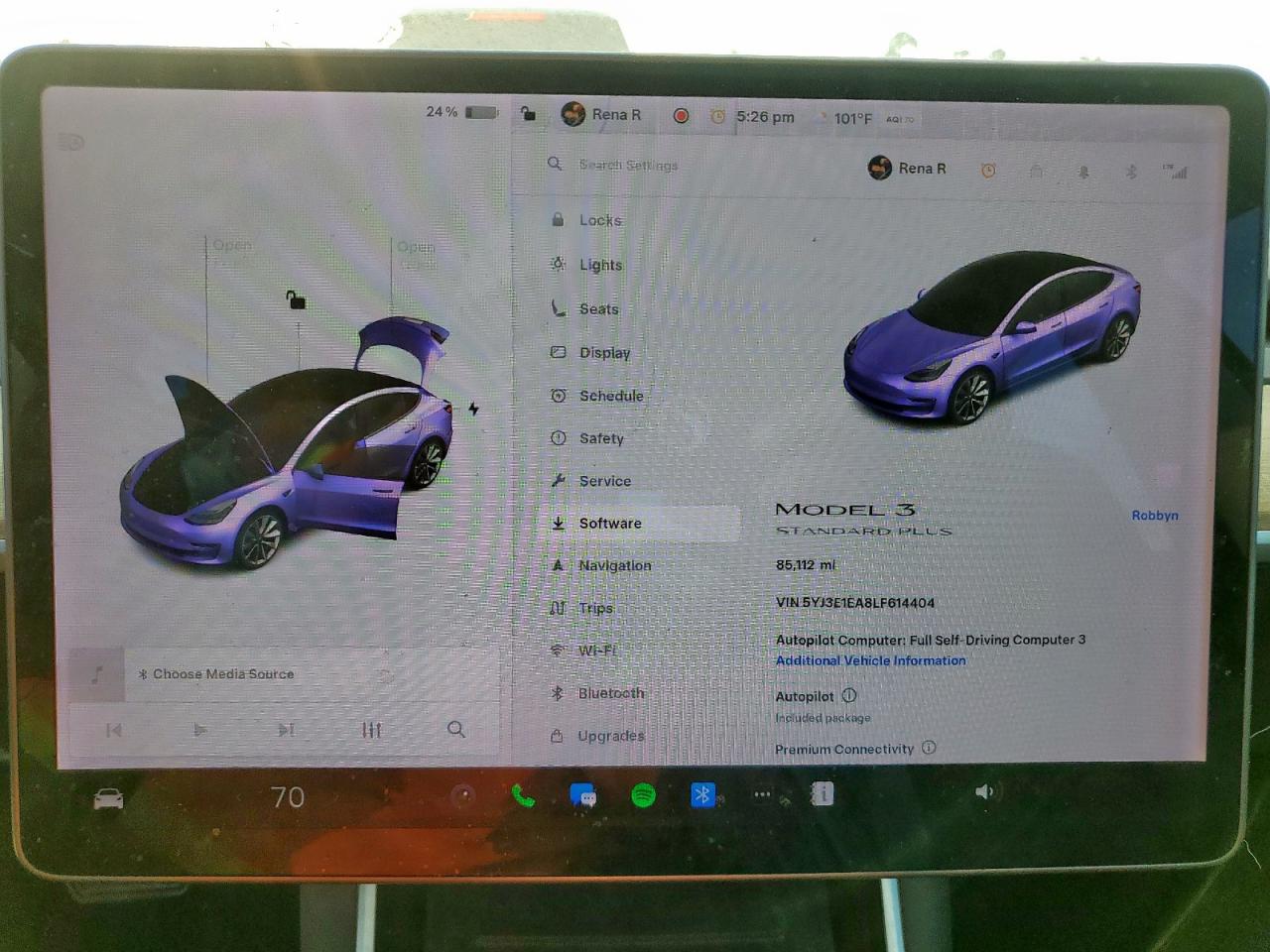 2020 Tesla Model 3 VIN: 5YJ3E1EA8LF614404 Lot: 82043055