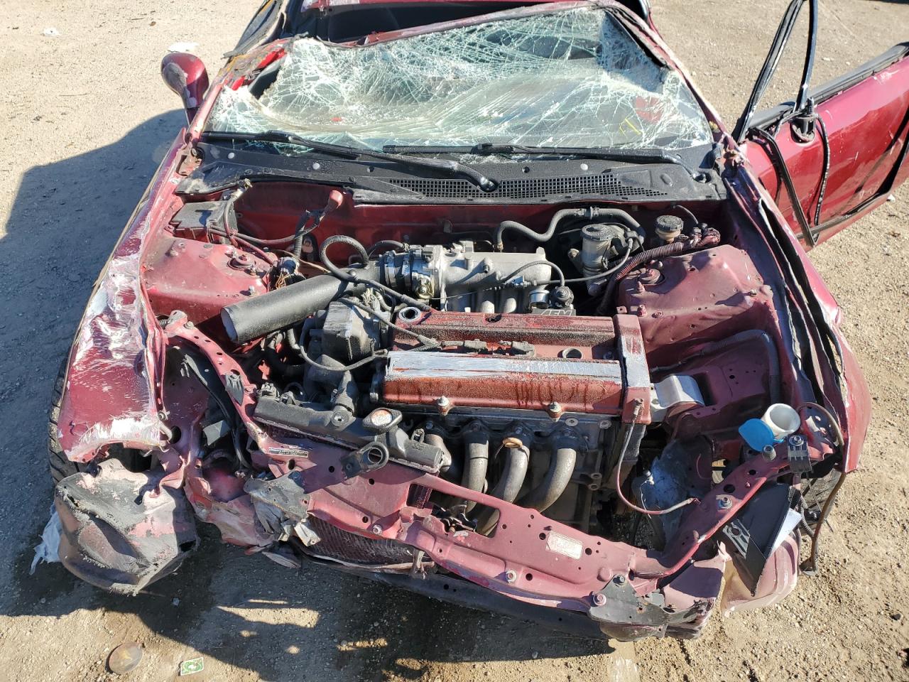 1993 Honda Civic Del Sol S VIN: JHMEG1147PS004746 Lot: 85650715