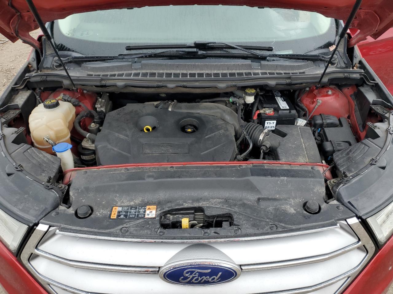 2016 Ford Edge Titanium VIN: 2FMPK4K93GBC37016 Lot: 90137475