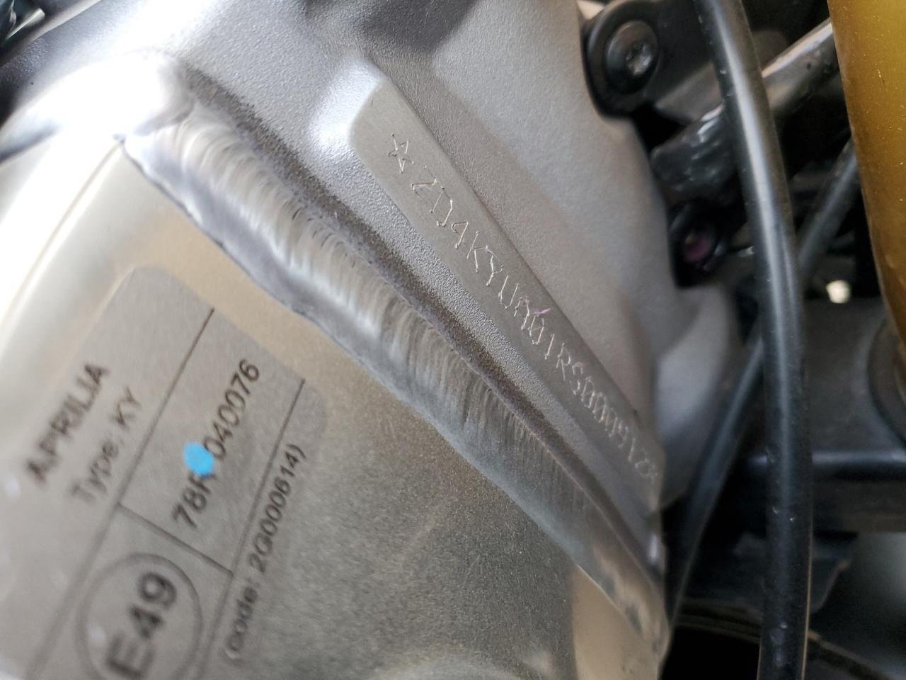 2024 Aprilia Rsv4 1100 VIN: ZD4KYUA01RS000912 Lot: 90108015