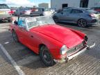 1972 MG MIDGET for sale at Copart CHESTER
