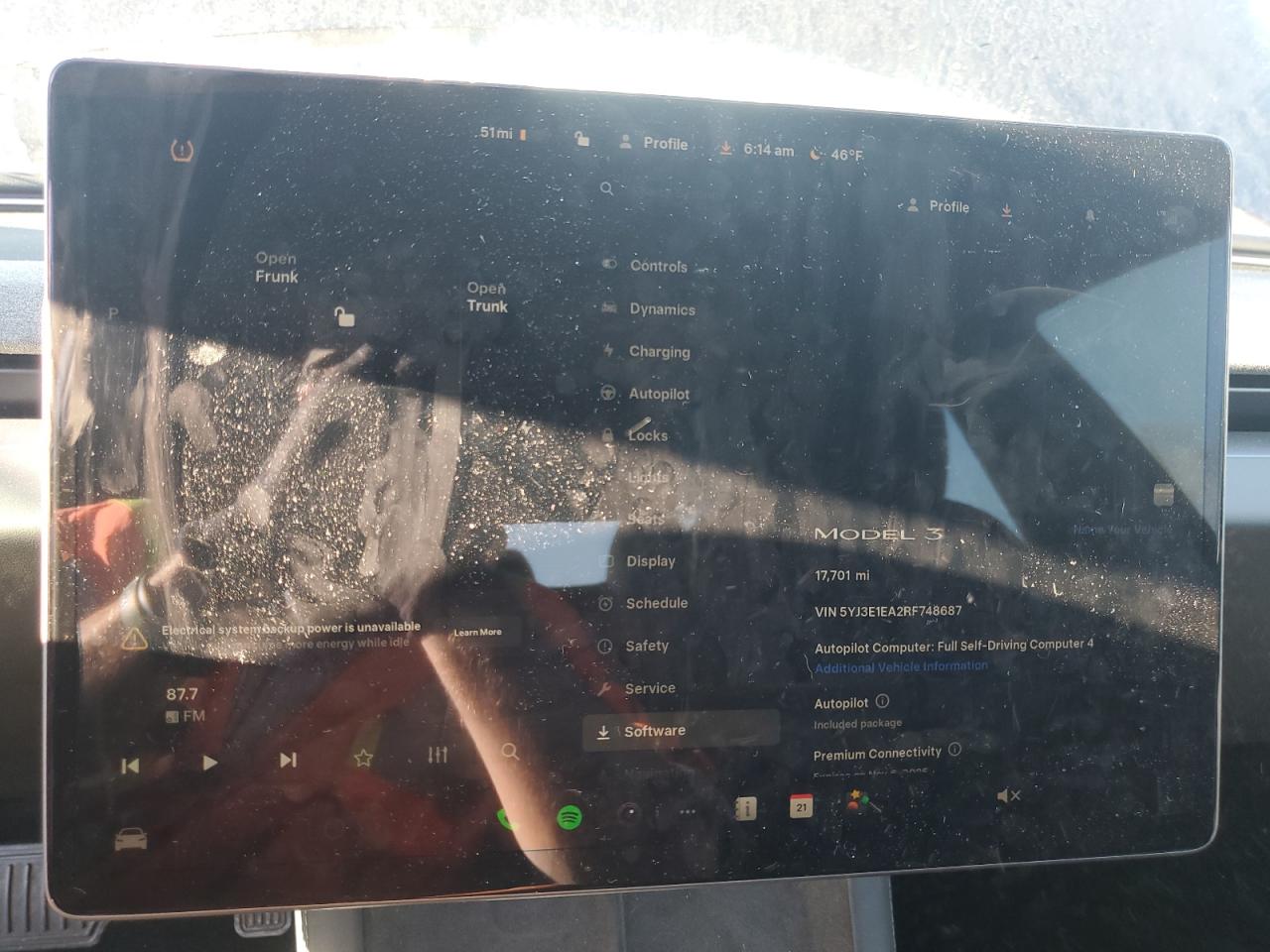 2024 Tesla Model 3 VIN: 5YJ3E1EA2RF748687 Lot: 85324705