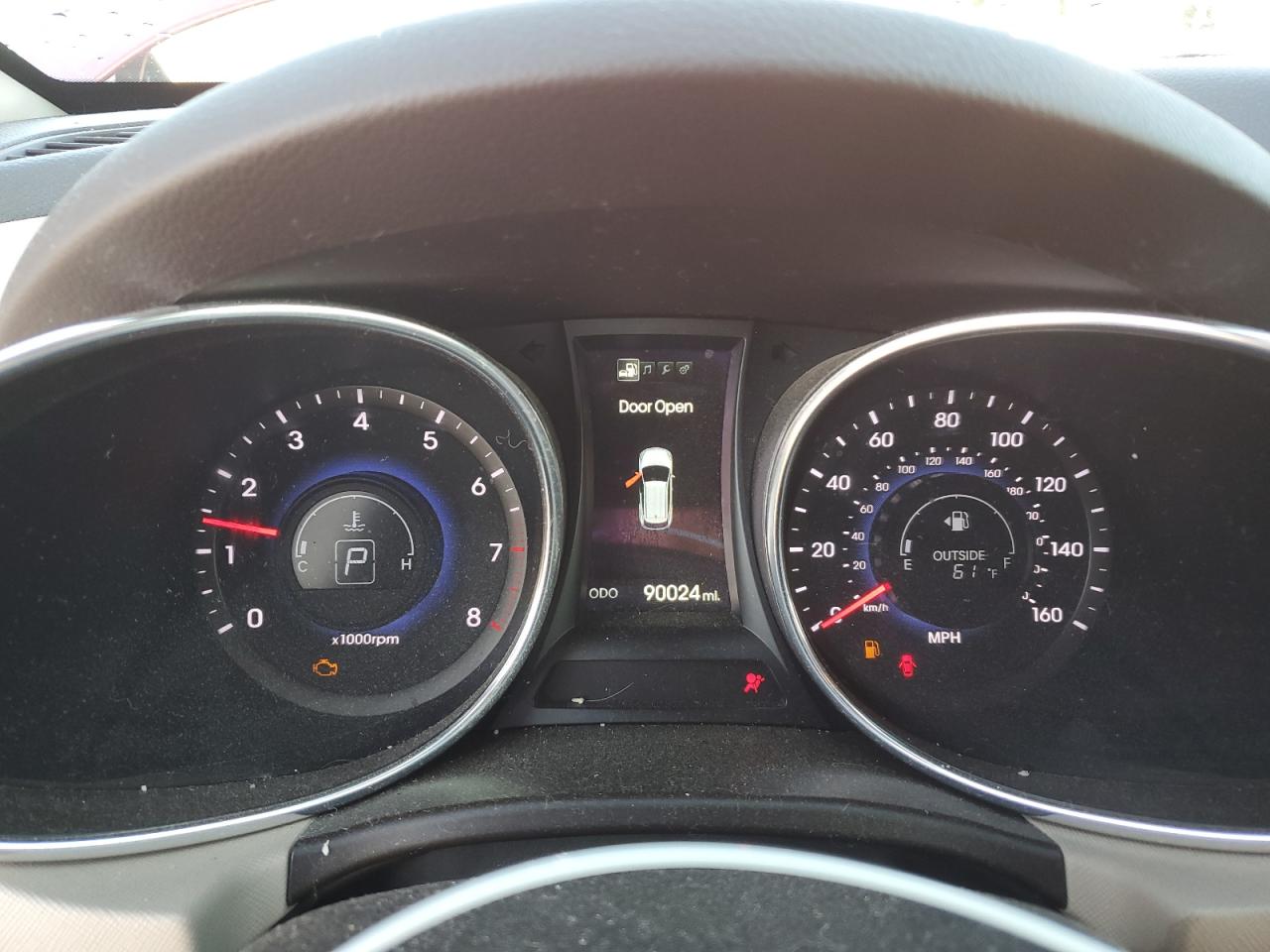 2015 Hyundai Santa Fe Gls VIN: KM8SNDHF6FU128802 Lot: 85721105