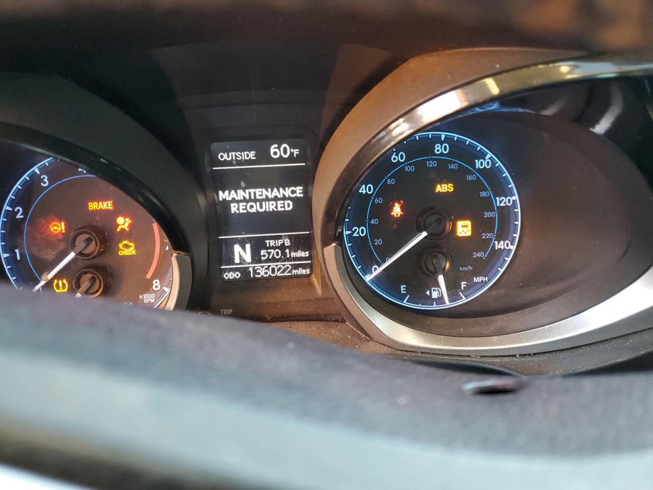 2016 Toyota Corolla L VIN: 5YFBURHE8GP398592 Lot: 84802695