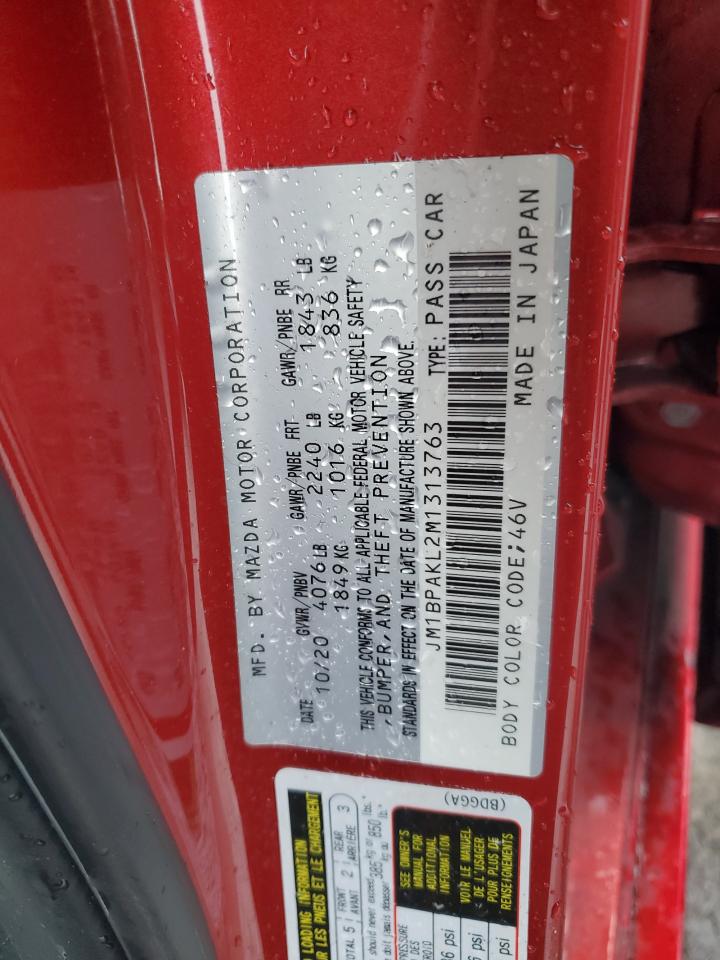 2021 Mazda 3 Select VIN: JM1BPAKL2M1313763 Lot: 85777525
