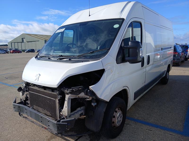 2017 PEUGEOT BOXER 2.0 BLUEHDI H2 PROFESSIONAL VAN 130PS for sale at Copart NEWBURY