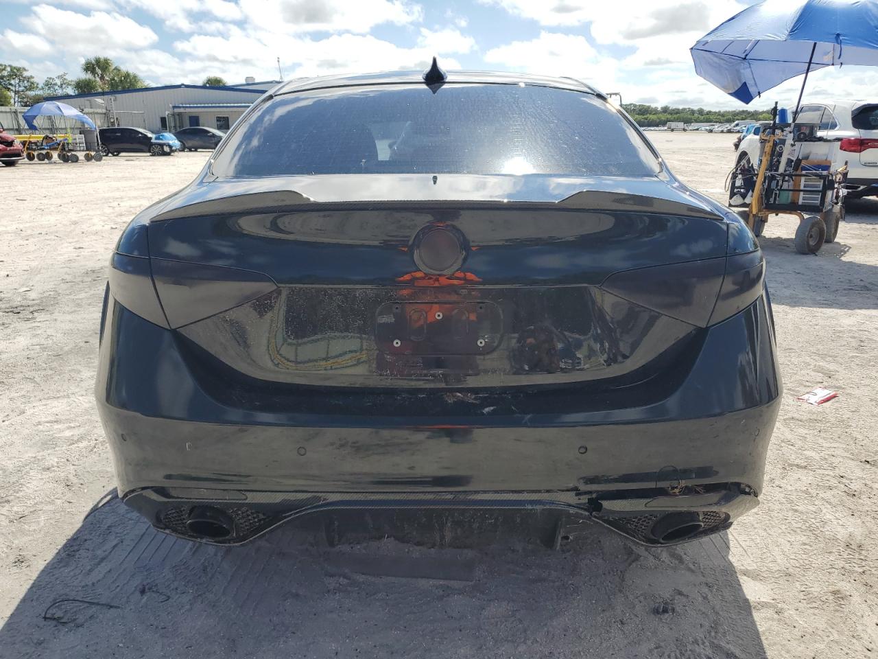 2018 Alfa Romeo Giulia Ti VIN: ZARFAECN7J7591700 Lot: 82610985