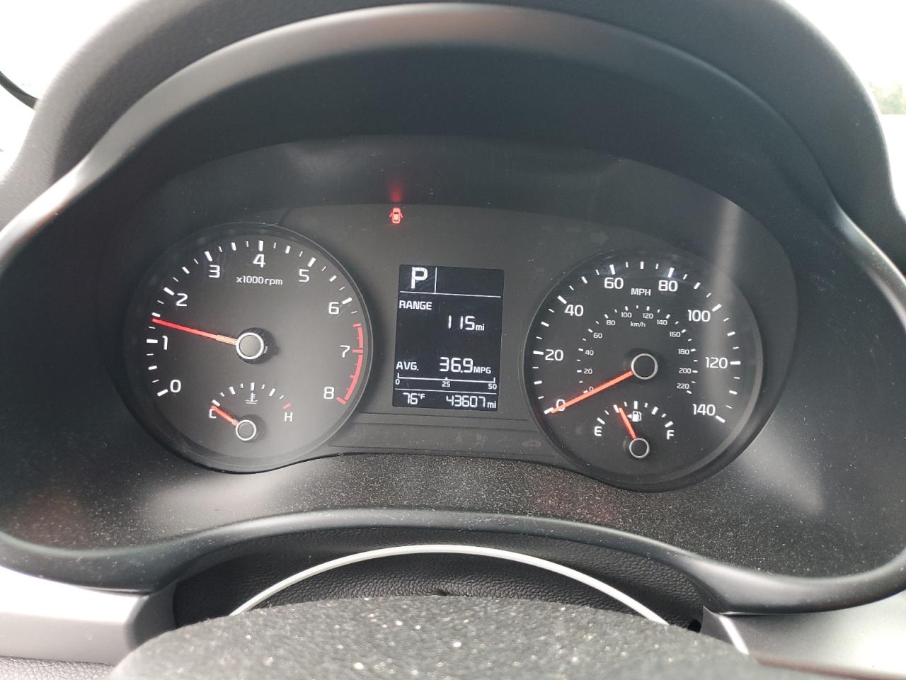 2022 Kia Rio Lx VIN: 3KPA24AD0NE438037 Lot: 81957175