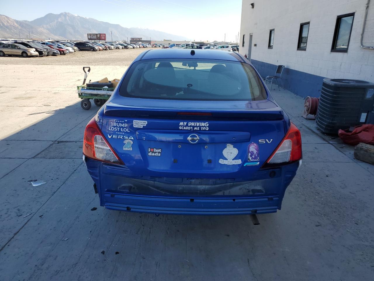 2015 Nissan Versa S VIN: 3N1CN7AP4FL834791 Lot: 85578985