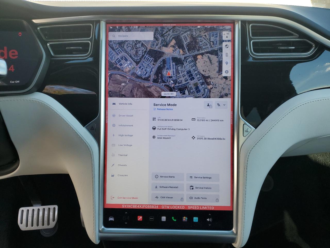 2018 Tesla Model X VIN: 5YJXCBE4XJF085834 Lot: 90055105