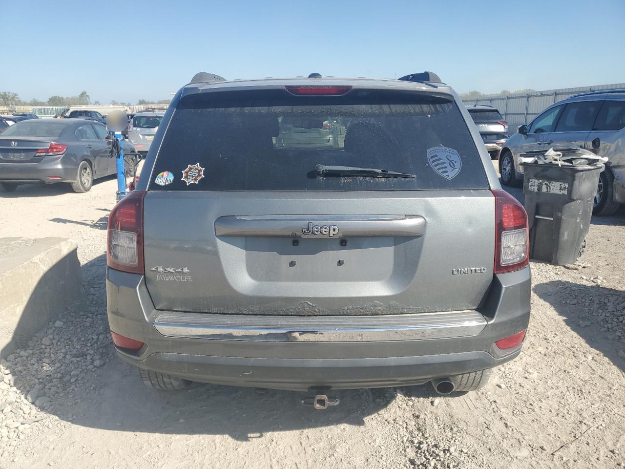 2014 Jeep Compass Limited VIN: 1C4NJDCB8ED602135 Lot: 86287855