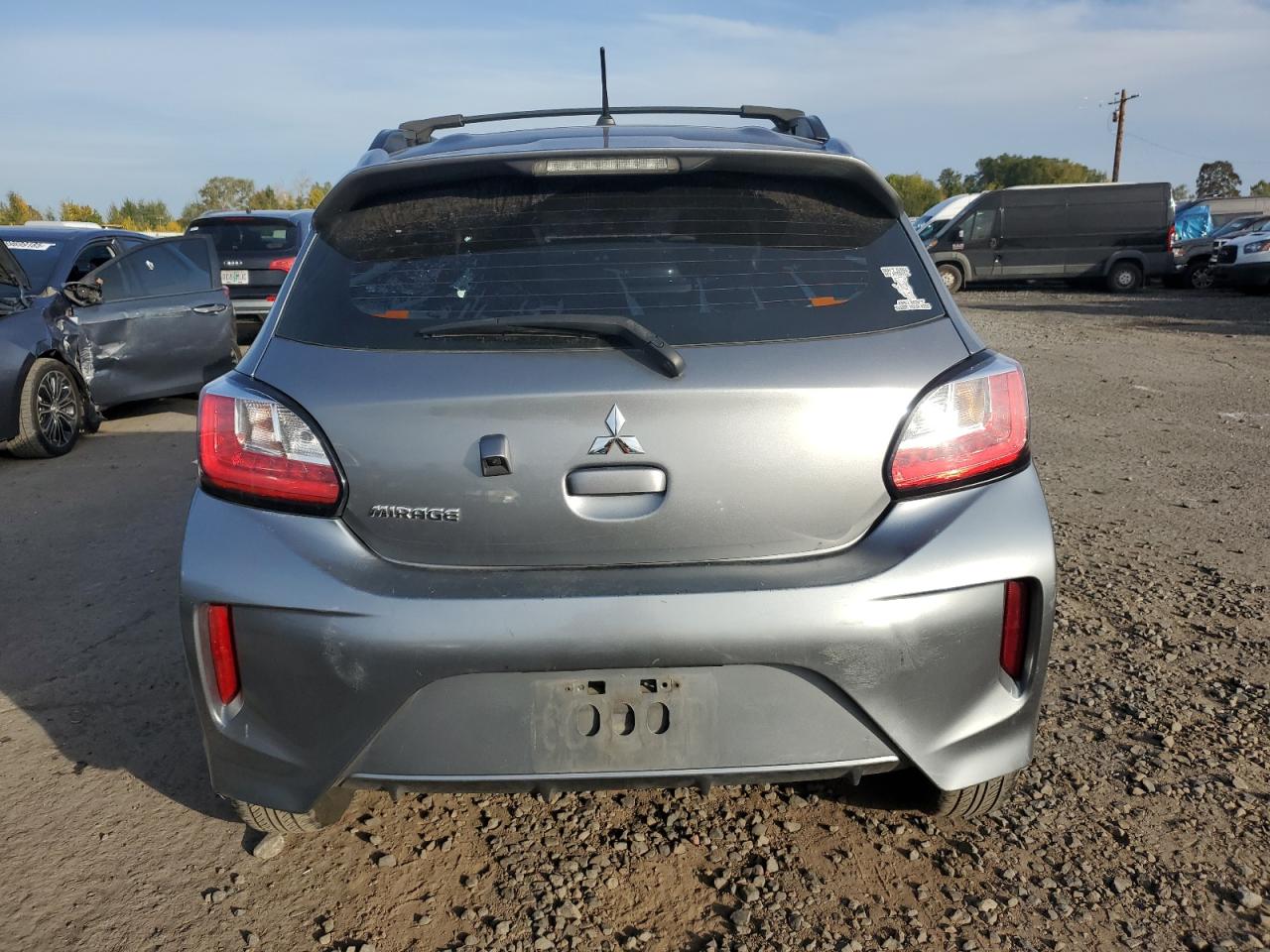 2021 Mitsubishi Mirage Es VIN: ML32AUHJ1MH007687 Lot: 82752625