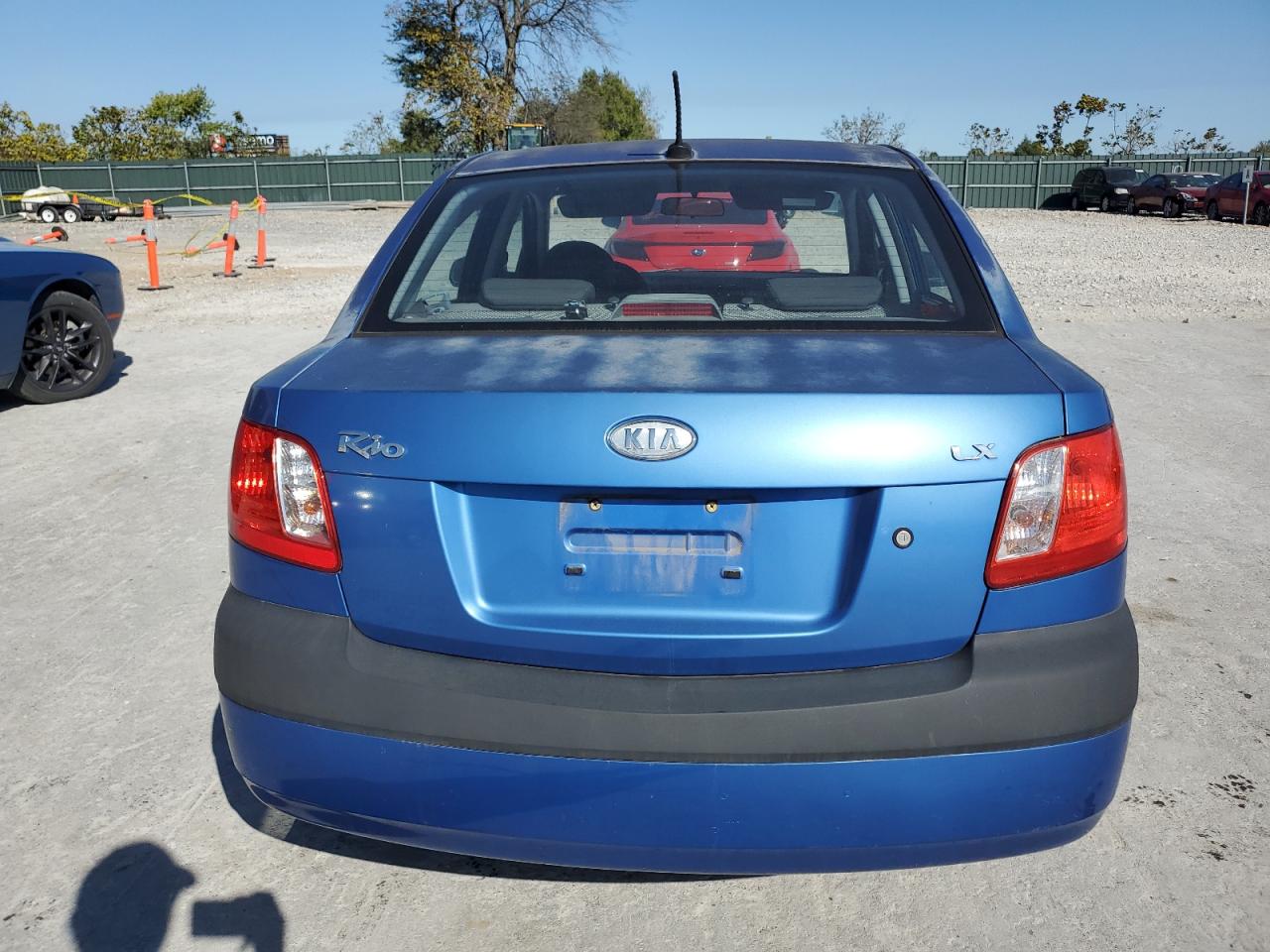 2009 Kia Rio Base VIN: KNADE223296543590 Lot: 89835285