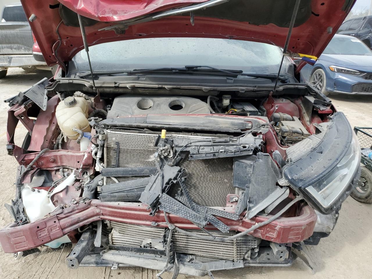 2017 Ford Edge Titanium VIN: 2FMPK3K93HBC10071 Lot: 81880325