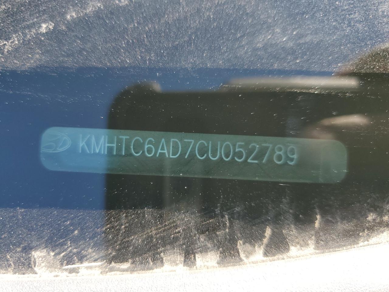 2012 Hyundai Veloster VIN: KMHTC6AD7CU052789 Lot: 84982515