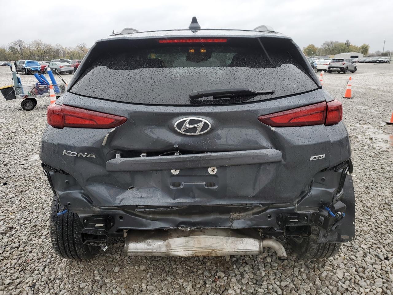 2022 Hyundai Kona Sel VIN: KM8K6CAB8NU918454 Lot: 90385055