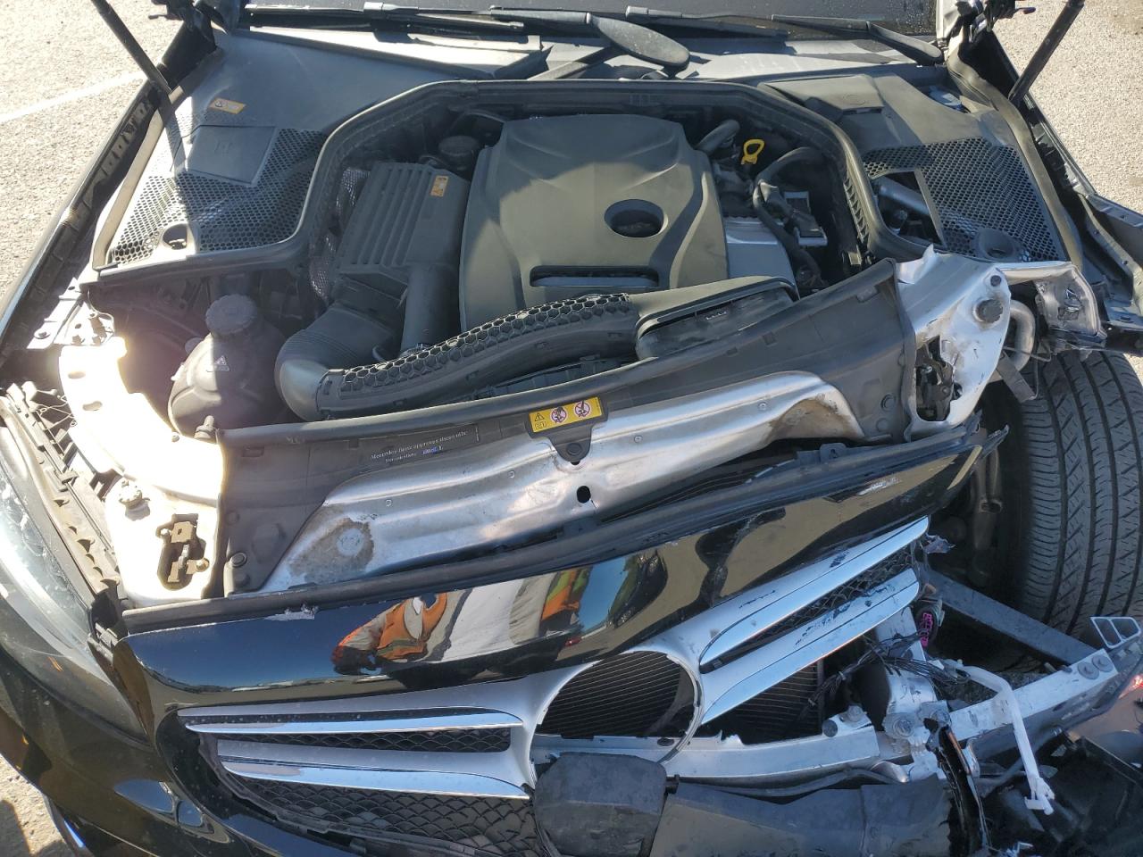 2017 Mercedes-Benz C 300 4Matic VIN: WDDWF4KB3HR239974 Lot: 90266935