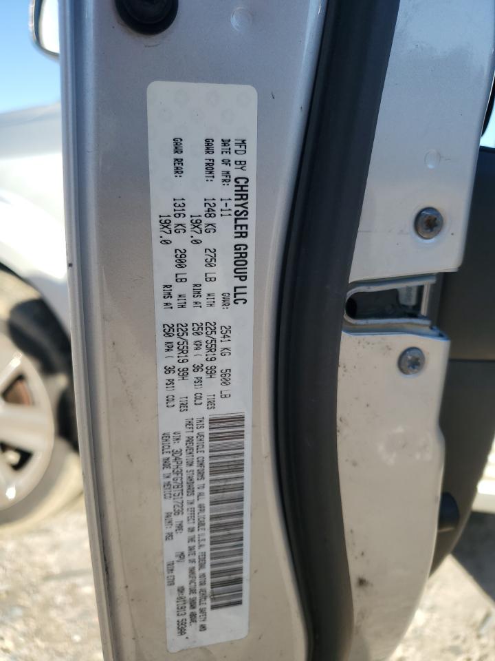 2011 Dodge Journey Crew VIN: 3D4PH3FG7BT517236 Lot: 90977075