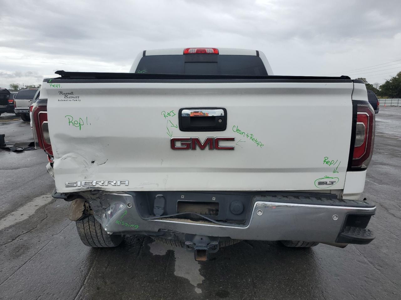 2018 GMC Sierra K1500 Slt VIN: 3GTU2NEC6JG429118 Lot: 85361715